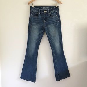 American Eagle 360 Super Stretch Kick Boot Jeans
